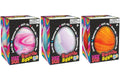 NeeDoh Swirlie Egg Squishy Fidget Toy 3x Lot Orange/Purple/Pink